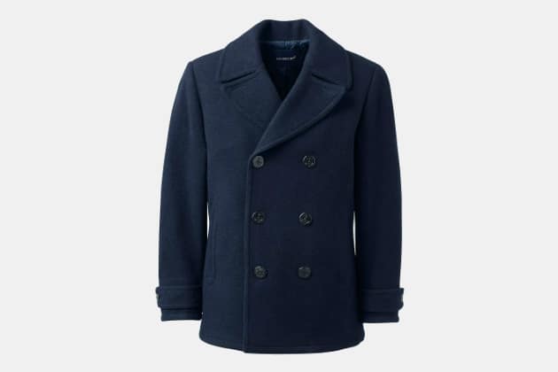 Land's End Wool Peacoat