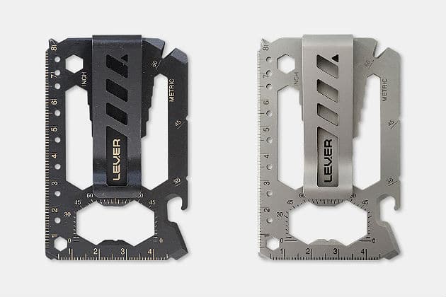 Lever Gear ToolCard Pro With Money Clip