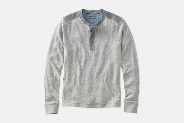 L.L. Bean Signature Long Sleeve Henley