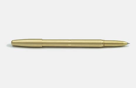 Machine Era Brass Pen