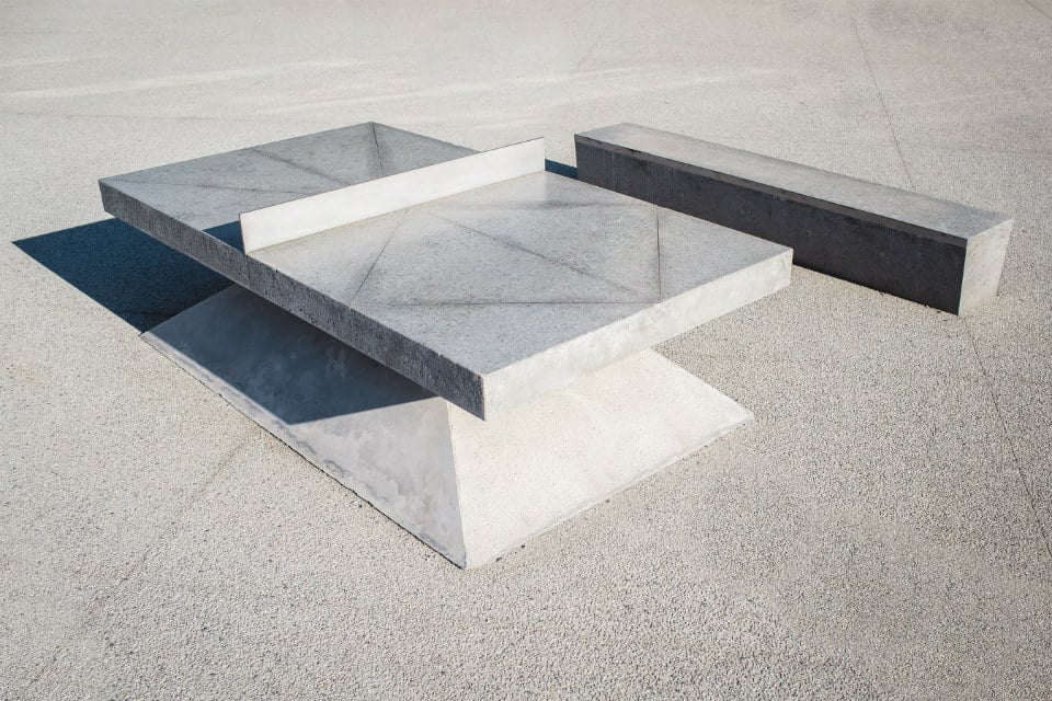 Monoliths Concrete Ping Pong Tables