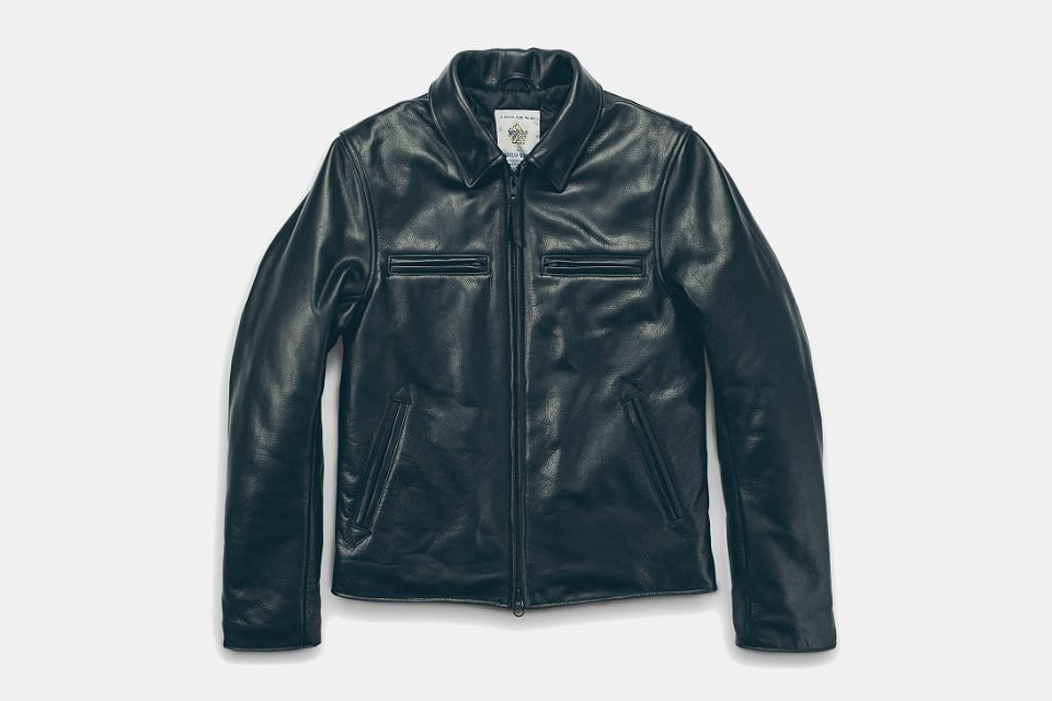 Taylor Stitch Moto Jacket in Black