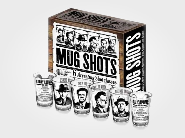 Mugshots Shot Glasses