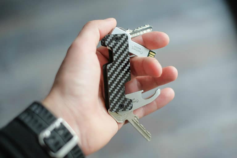 Fiber Key O Key Carbon Fiber Key Organizer