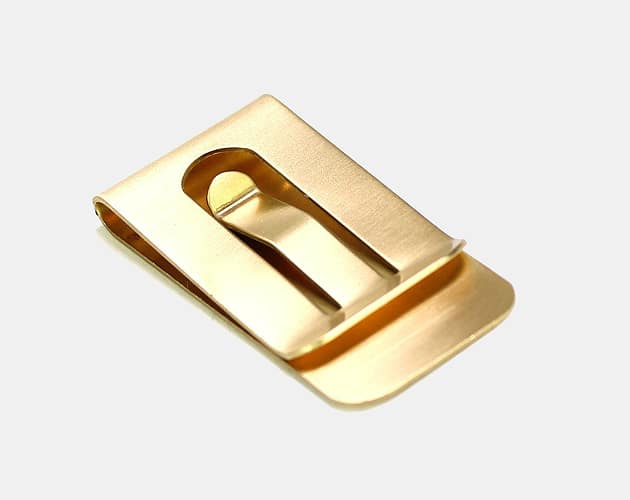 Owen & Fred Brass Money Clip