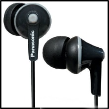 Panasonic RPTCM125K In-Ear Headphones