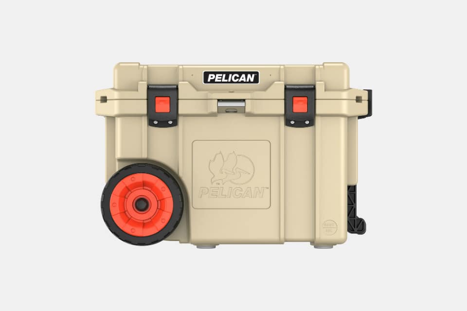 Pelican Elite Wheeled Cooler Tan