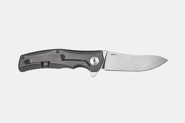 Reate Hills Titanium Flipper Knife