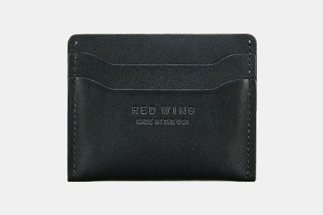 Red Wing Leather Card Holder Wallet