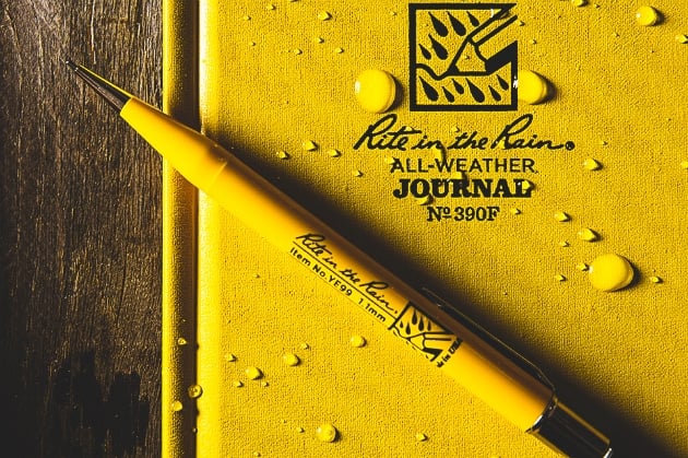 Rite in the Rain All-Weather Yellow Mechanical Pencil No. YE... Free Shipping 