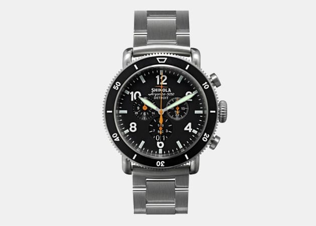 Shinola Black Blizzard 48mm