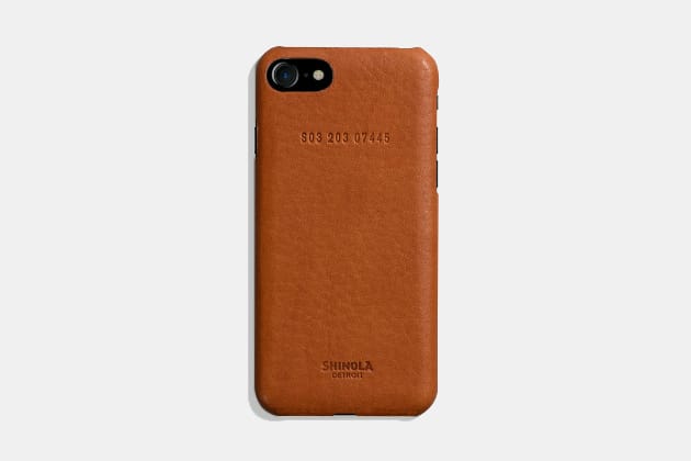 Shinola Leather Wrapped iPhone 7 Case