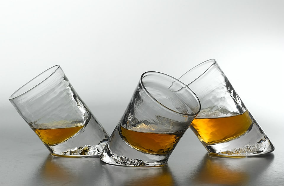 Slanted Bar Glasses