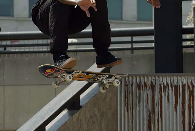 Slow Motion Skateboarding