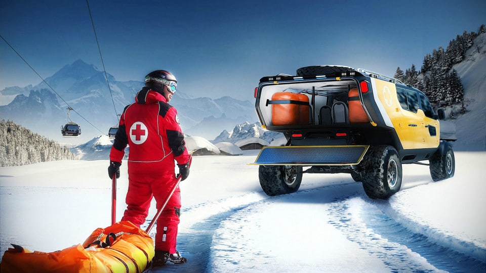 Surgo Mountain Rescue Vehicle