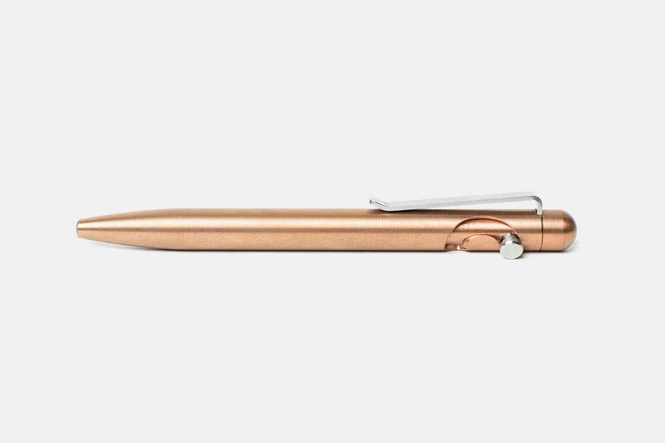 Tactile Turn Copper Slider Pen