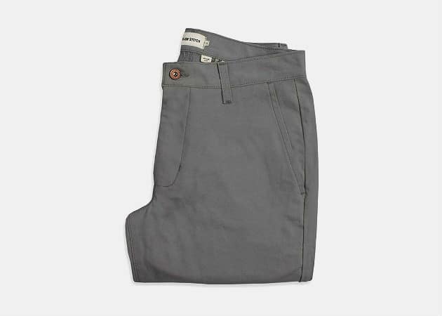 Taylor Stitch Democratic Standard Issue Chino in Ash