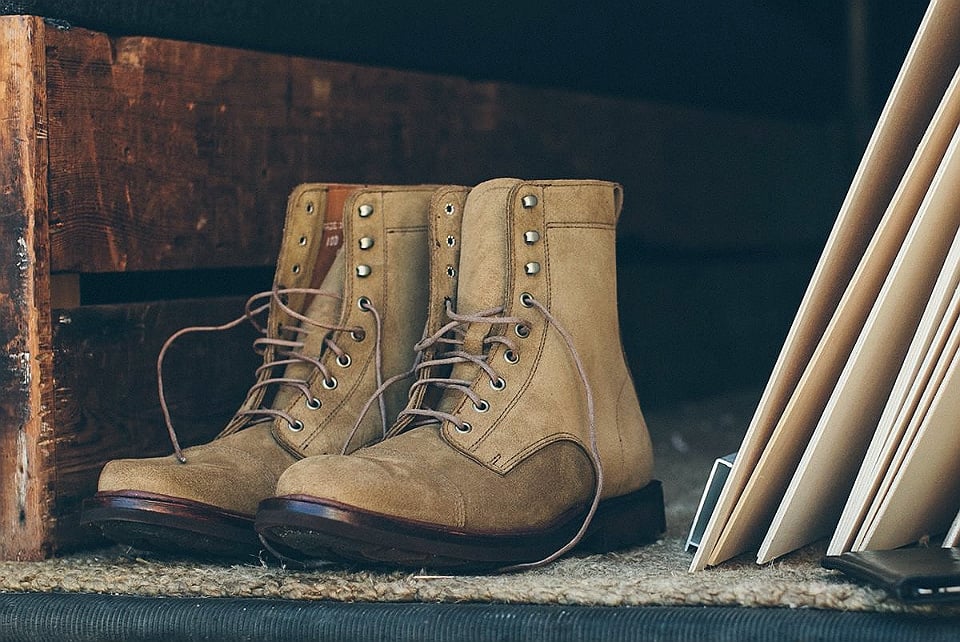 The Khaki Suede Knox Boot