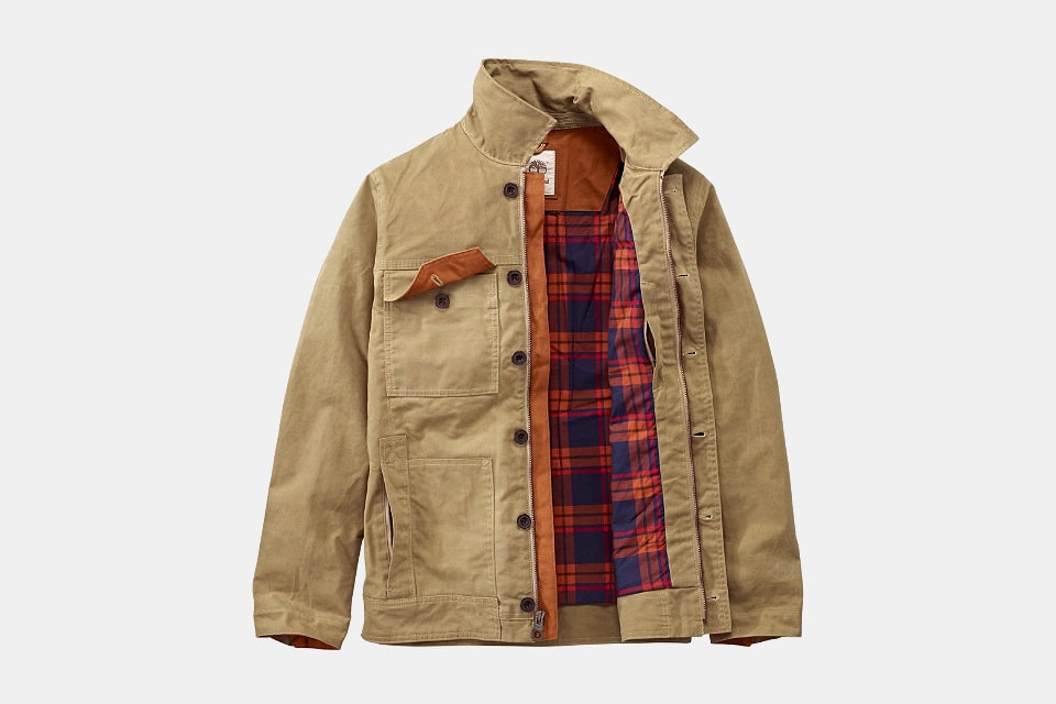 Timberland store waxed jacket