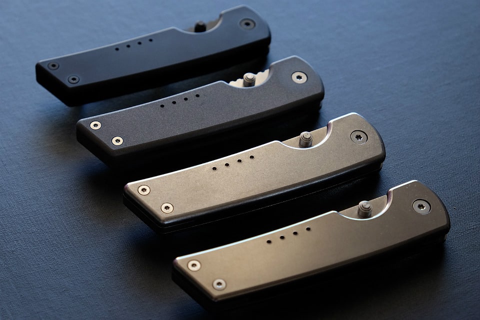 Quiet Carry Titanium EDC Knives