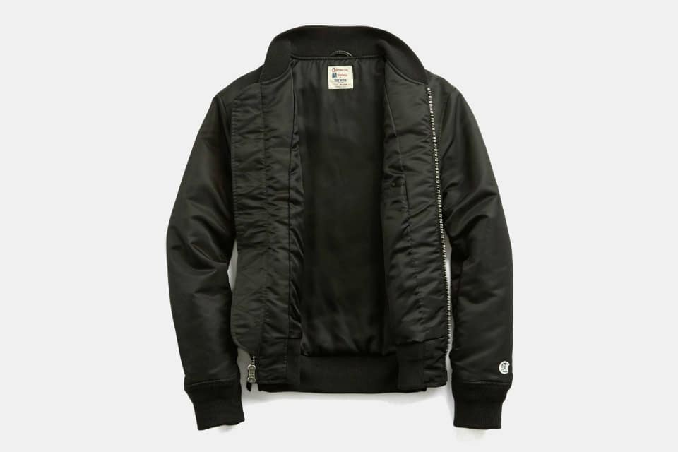 Todd Snyder Nylon Bomber Jacket