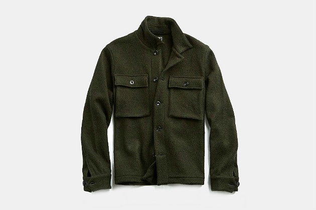 Todd Snyder Italian Boucle Shirt Jacket