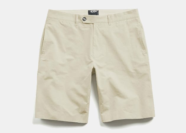 Todd Snyder Hudson Tab-Front Chino Shorts