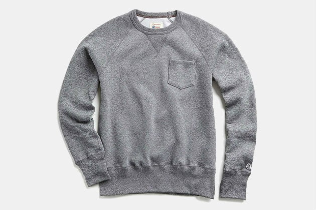 todd snyder classic pocket sweatshirt