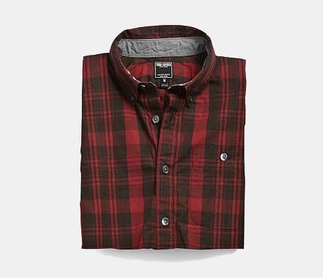Todd Snyder Red Gable Shirt