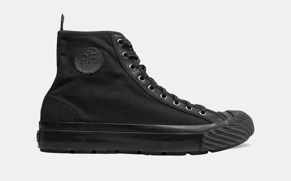 Pf flyers store black high top