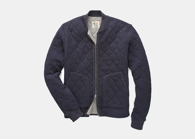 Todd Snyder Quilted Bomber Jacket