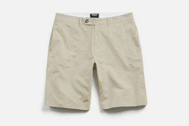 Todd Snyder Hudson Tab-Front Chino Shorts