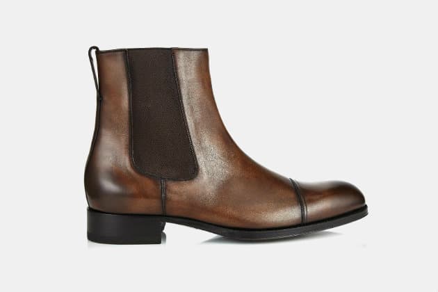 Tom Ford Edgar Leather Chelsea Boots