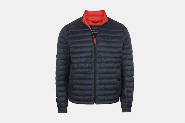 Tommy Hilfiger Packable Down Bomber Jacket