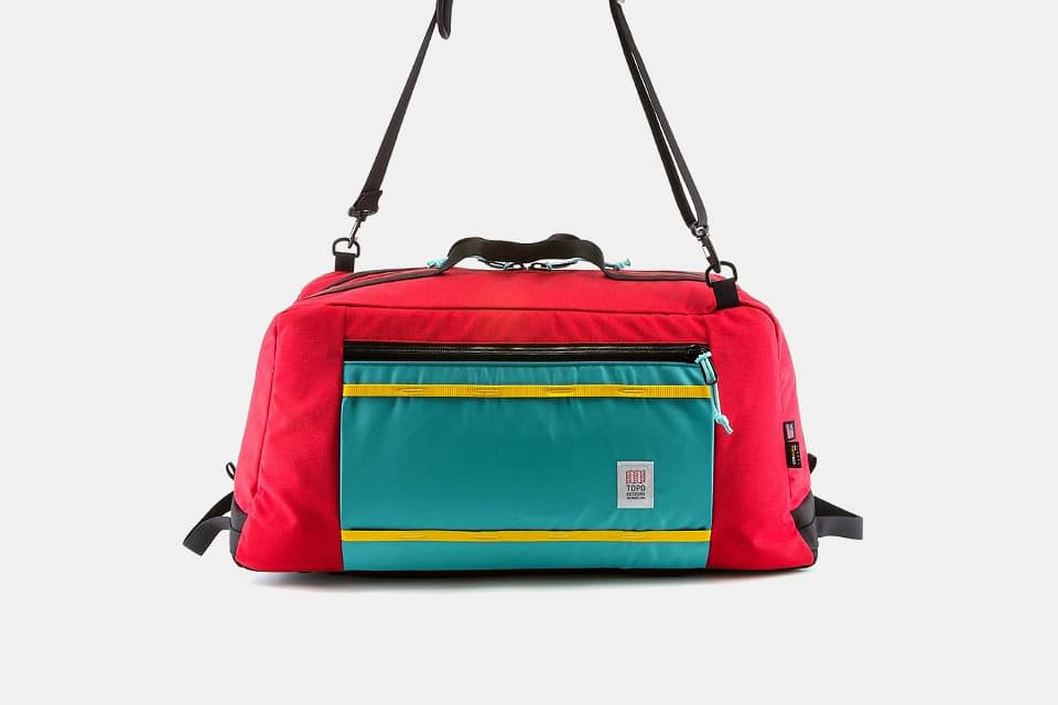 Topo Designs Mountain Duffel Red