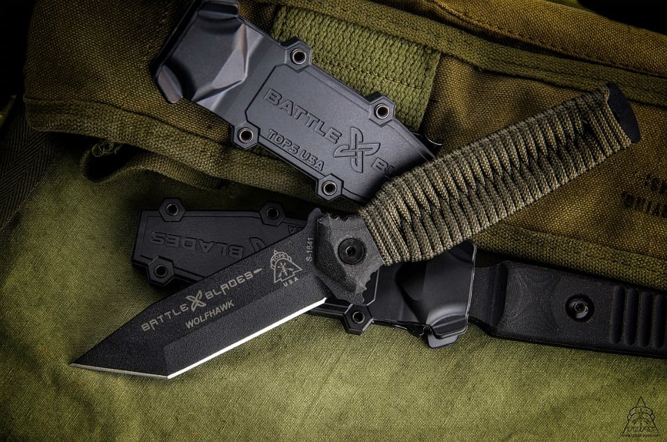 Tops Knives Wolfhawk Tanto Point