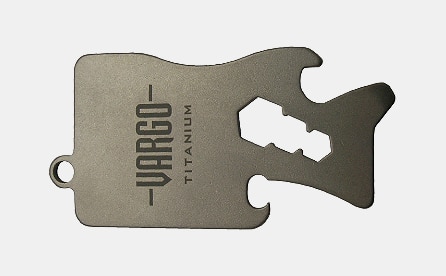 Vargo Titanium Keychain Tool