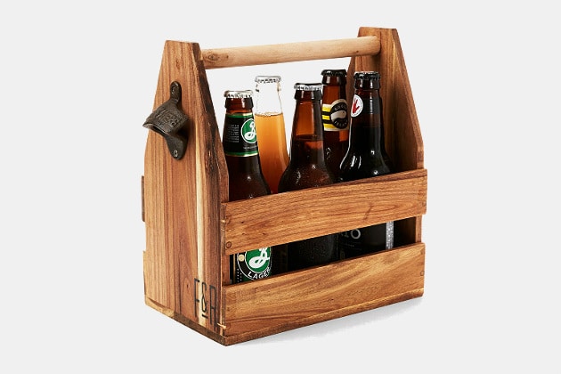 Wood Beer Caddy