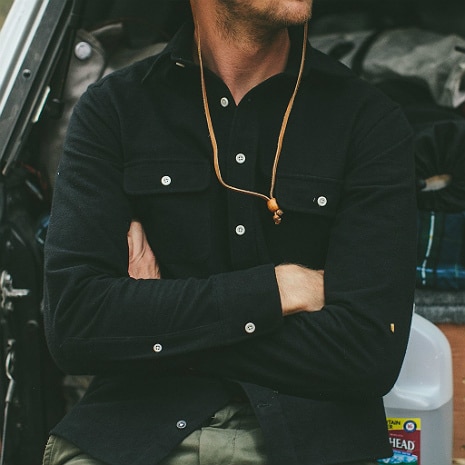 Taylor Stitch Black Yosemite Shirt