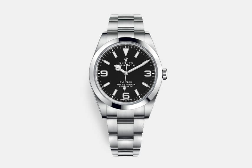 rolex explorer field watch