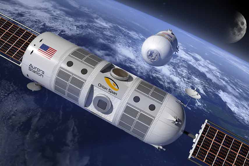 Aurora Station Space Hotel