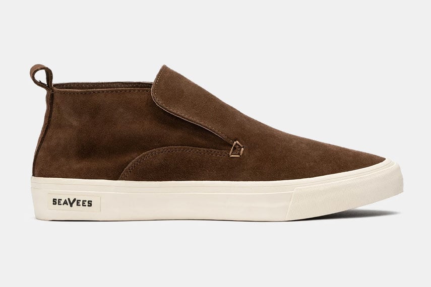 tan leather slip on sneakers