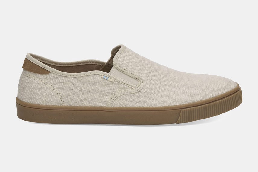 canvas shoes slip on mens