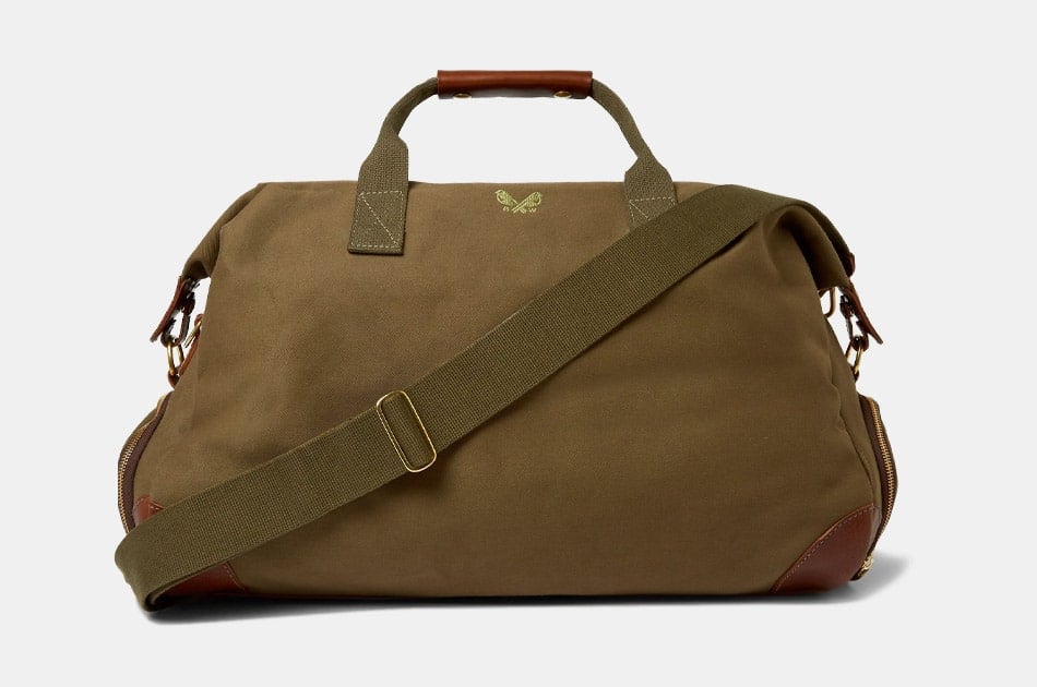 canvas weekender bag