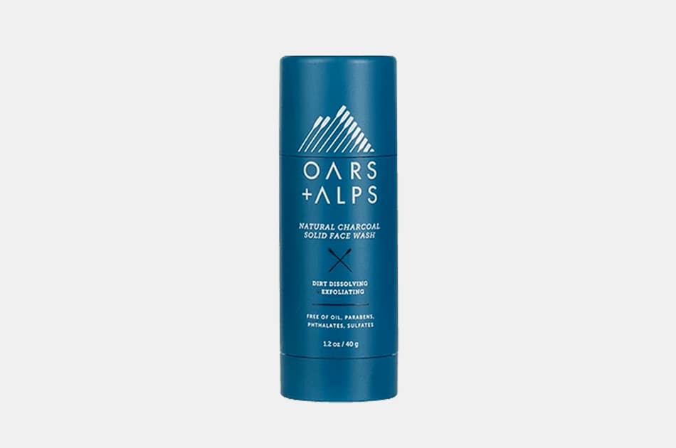 Oars + Alps Natural Charcoal Solid Face Wash