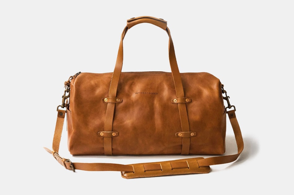 WP Standaard Leren Weekender Duffel