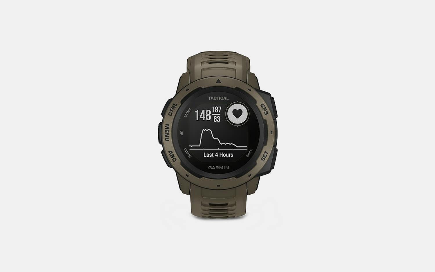 Savvies Gehard Glas Scherm Beschermer Voor Garmin Instinct Tactical - 9H Hardheid, Anti-vingerafdruk, Eenvoudige Installatie