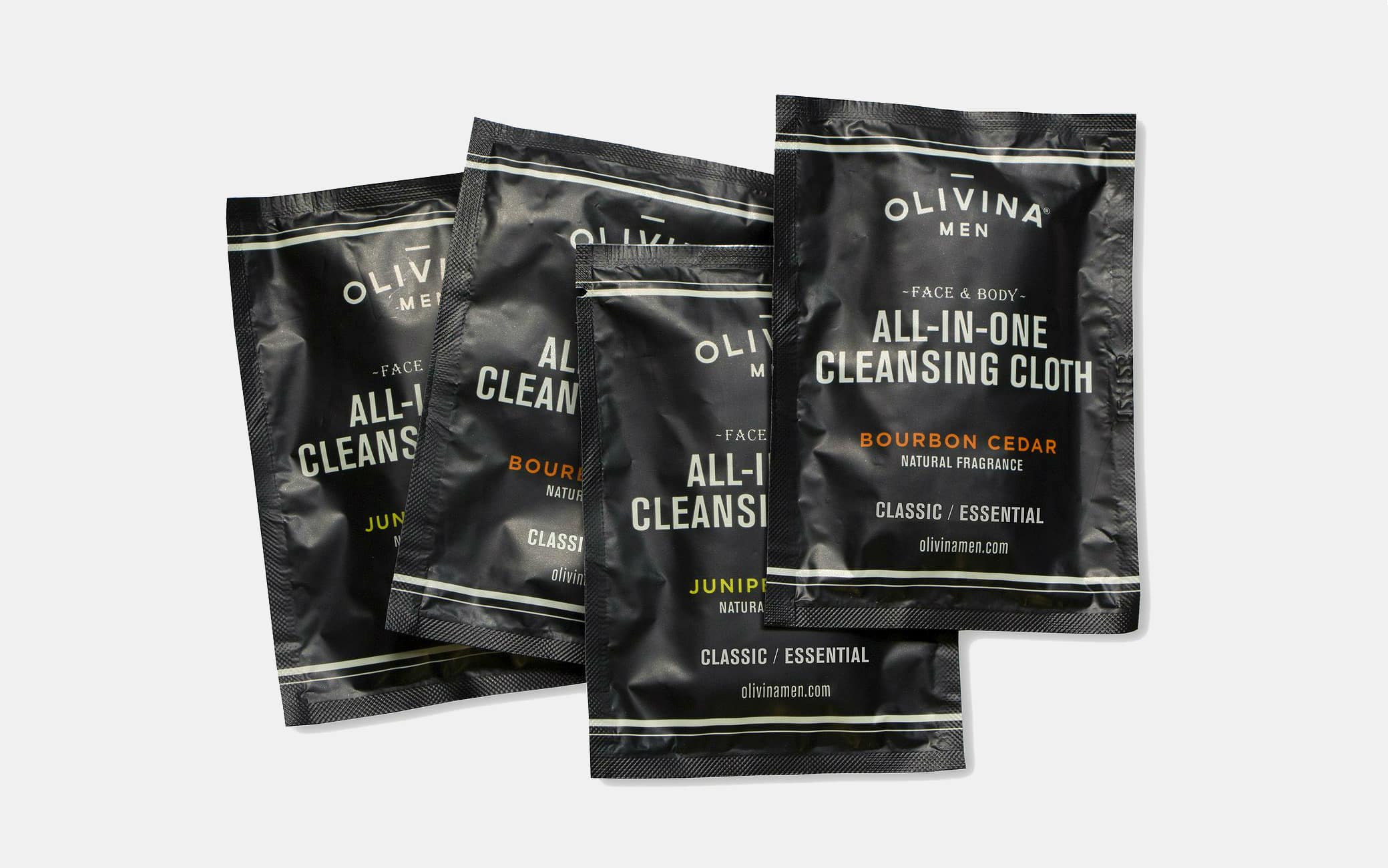 Olivina Men All-In-One Cleansing Cloths