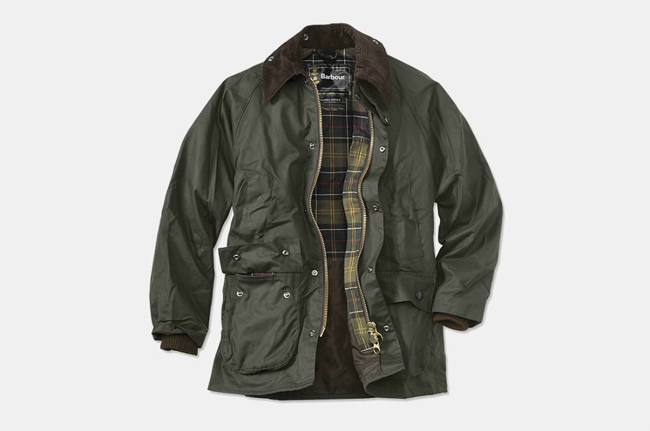 waxed canvas hunting jacket