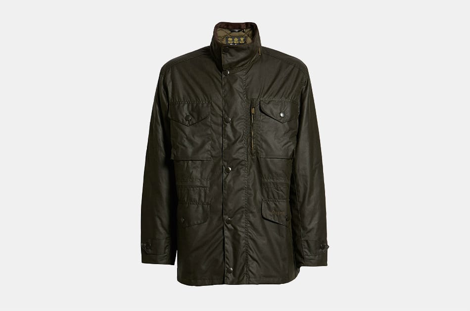 waxed canvas jacket barbour